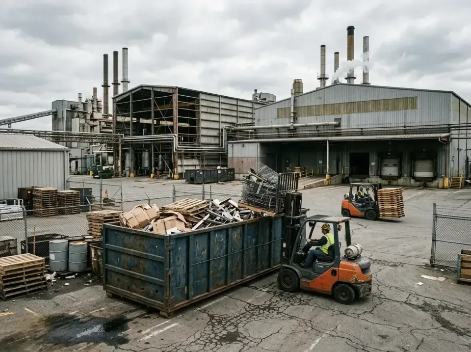 industrial-factory-scrap-conta-003 — frequently asked questions, Cheap Roll-off Dumpster Rentals in Smithville, MO